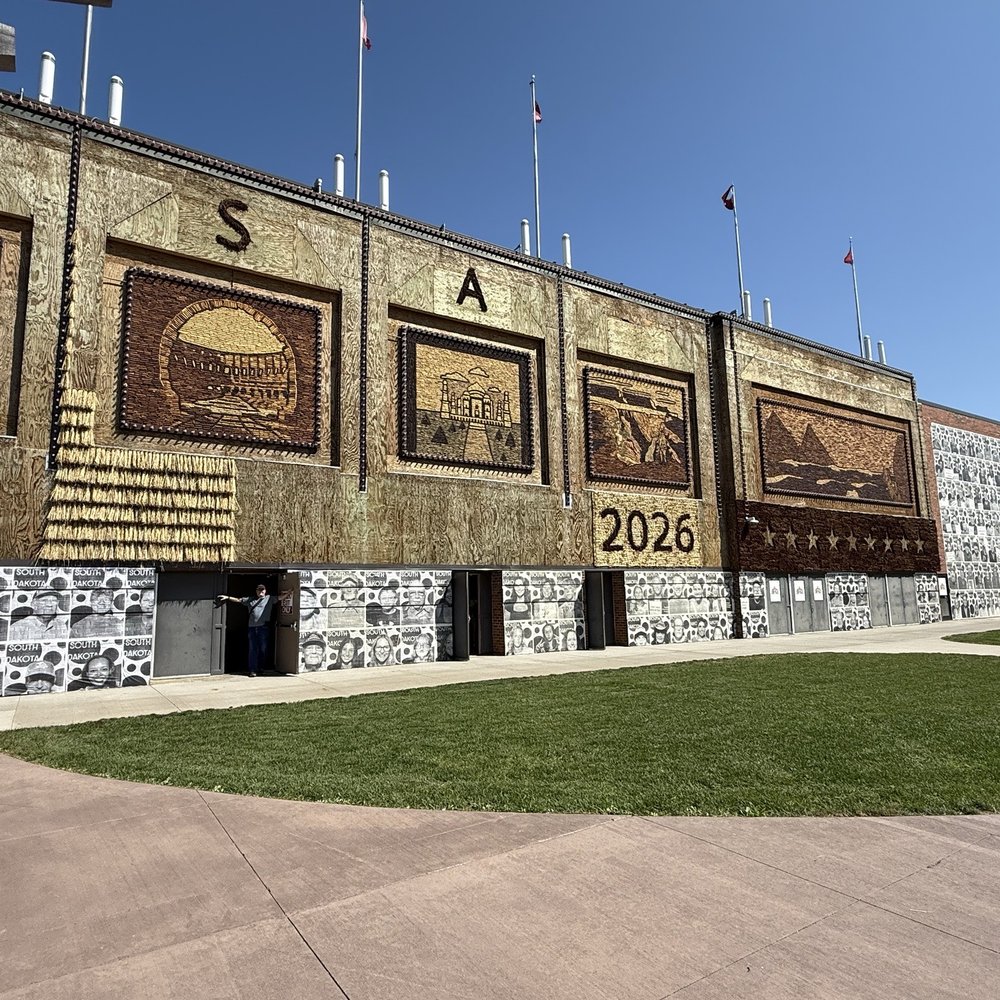 Corn Palace - Corn murals - Museums Near Me - Mitchell, South Dakota