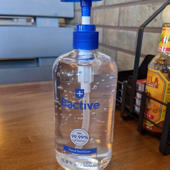 Le Peep - Hand sanitizer on every table - American Near Me - Tampa, Florida Le Peep - Hand sanitizer on every table - American Near Me - Tampa, Florida