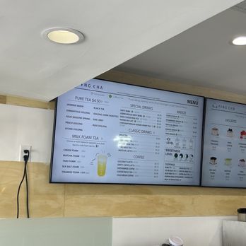 Feng Cha Teahouse - menu - Bubble Tea Near Me - Fullerton, California
