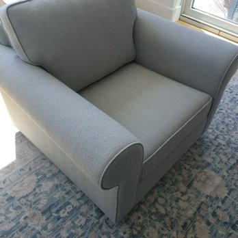 Andres Vazquez Upholstery - New chair. This is the "after." Exquisite lines. - Furniture Reupholstery Near Me - Brooklyn, New York Andres Vazquez Upholstery - New chair. This is the "after." Exquisite lines. - Furniture Reupholstery Near Me - Brooklyn, New York