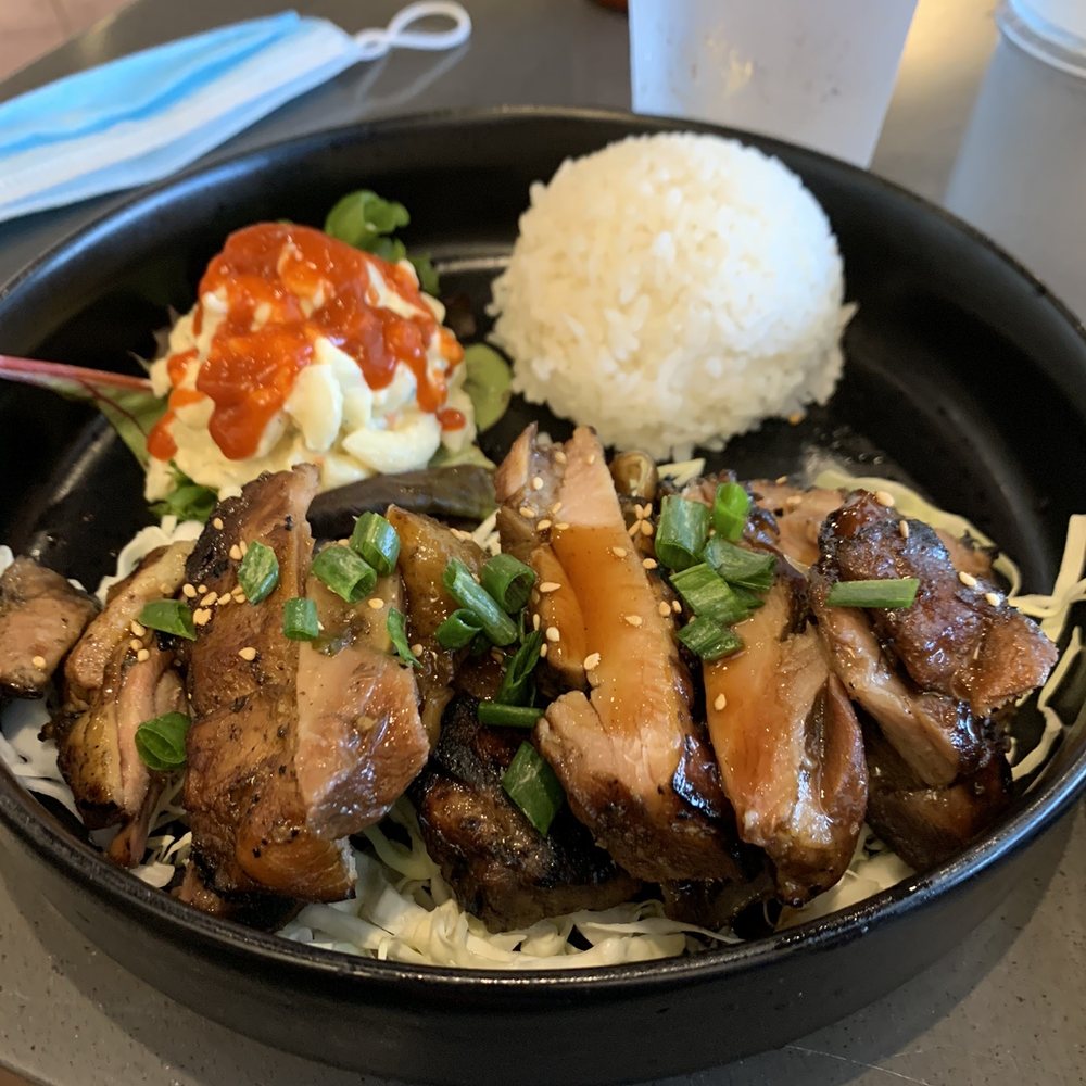 Cafe Moon - BBQ Chicken plate, Delicious! - Korean Near Me - Kihei, Hawaii Cafe Moon - BBQ Chicken plate, Delicious! - Korean Near Me - Kihei, Hawaii