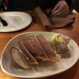 Bread with anchovy pate! Bread with anchovy pate!
