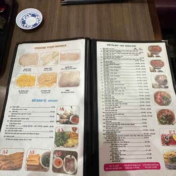 Pho Tau Bay - Menu 7.23 - Vietnamese Near Me - San Jose, California