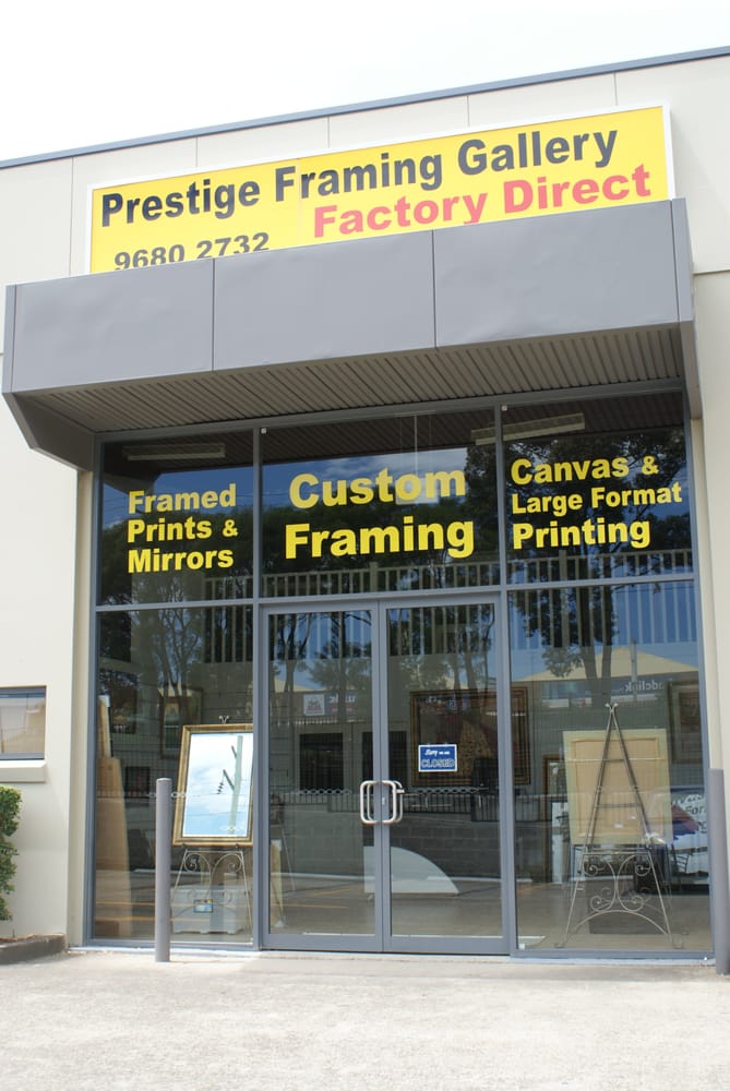 PRESTIGE FRAMING GALLERY Updated August 2024 713 Victoria Ave