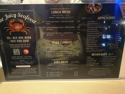 Menu photo 6 The Juicy Seafood Savannah, GA