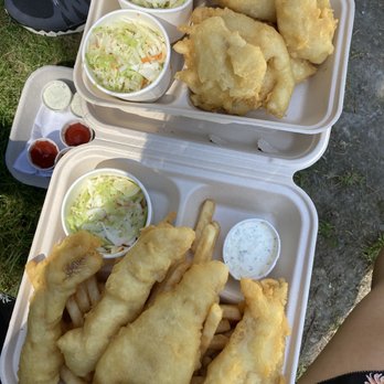 Sharkey's Fish Locker - Halibut and Cod fish & chips! - Seafood Near Me - Roberts Creek, British Columbia Sharkey's Fish Locker - Halibut and Cod fish & chips! - Seafood Near Me - Roberts Creek, British Columbia
