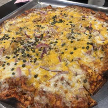 Original Magoo's Pizza - Roasted Garlic & Chicken Pizza - Pizza Near Me - Honolulu, Hawaii Original Magoo's Pizza - Roasted Garlic & Chicken Pizza - Pizza Near Me - Honolulu, Hawaii