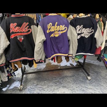 Dubz - 90s Bulls,kings,Lakers jackets - Used, Vintage & Consignment Near Me - Moreno Valley, California
