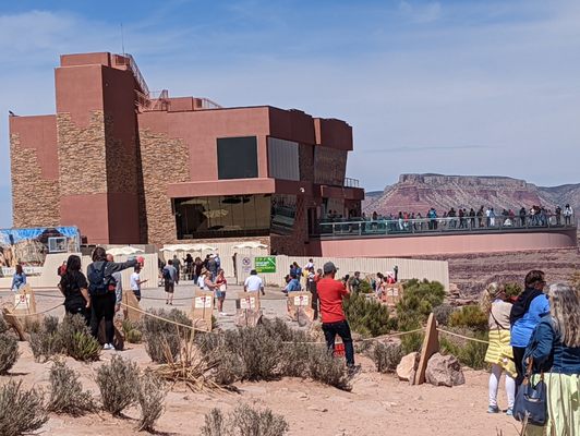 Grand Canyon West Skywalk by null