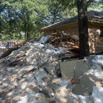 Abbott’s Haul Off & Transport - a pile of rubble - Junk Removal & Hauling Near Me - Aubrey, Texas