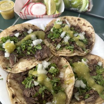 Tacos El Negro - 2 tacos cachete 2 tacos asada - Mexican Near Me - Bell Gardens, California
