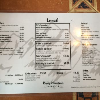 Rocky Mountain Grill - Lunch Menu - Breakfast & Brunch Near Me - Edmond, Oklahoma Rocky Mountain Grill - Lunch Menu - Breakfast & Brunch Near Me - Edmond, Oklahoma
