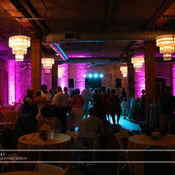 St. Anthony Main Event Centre - Wedding uplighting by Instant Request