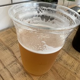 Fresh beer $5.50