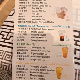 boba drinks