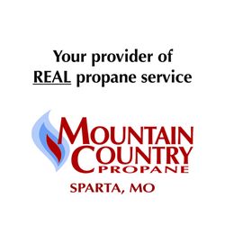 Mountain Country Propane - Sparta - LOGO AND PROMO STATEMENT