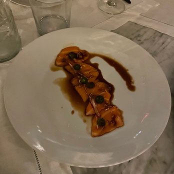 Cara Hotel - salmon carpaccio - Hotels Near Me - Los Angeles, California
