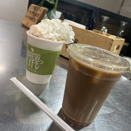 Peppermint Coffee and Hot Coco