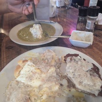 Schilo's - Biscuits and chicken with a bowl of split pea soup. - Delis Near Me - San Antonio, Texas Schilo's - Biscuits and chicken with a bowl of split pea soup. - Delis Near Me - San Antonio, Texas