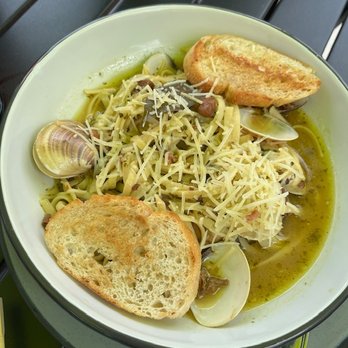 Pinchy's Lobster & Rawbar - Little Neck Clam Pasta - Seafood Near Me - Boerne, Texas Pinchy's Lobster & Rawbar - Little Neck Clam Pasta - Seafood Near Me - Boerne, Texas