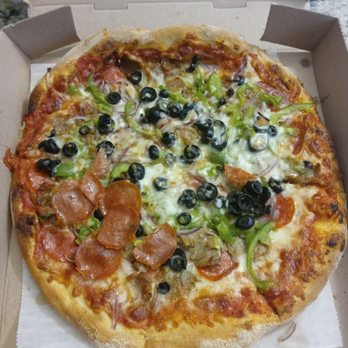 Tony's Pizza and DraftHouse - NY Special Includes Pizza black olives, pepperoni, sausage, green peppers & mushrooms. - Pizza Near Me - Miami Gardens, Florida Tony's Pizza and DraftHouse - NY Special Includes Pizza black olives, pepperoni, sausage, green peppers & mushrooms. - Pizza Near Me - Miami Gardens, Florida