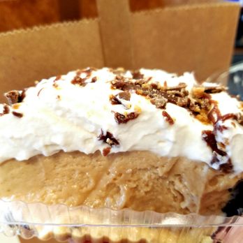 Pie Bar - Peanut butter whipped cream pie. Really yummy and not overly sweet which I like. - Desserts Near Me - Woodstock, Georgia