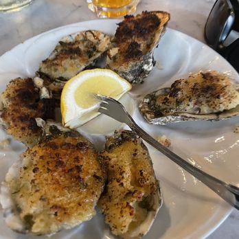Mignonette - Chargrilled oysters - New American Near Me - Miami, Florida