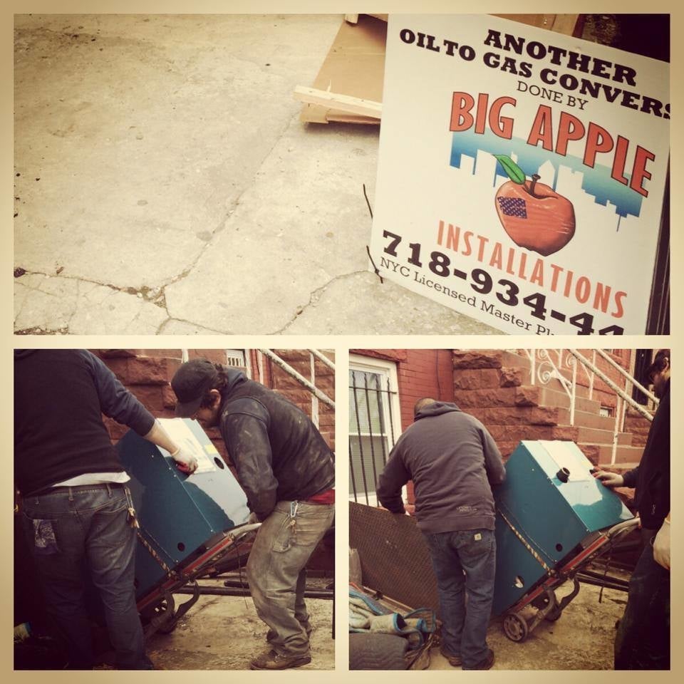 Slide of Big Apple Installations Plumbing & Heating