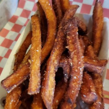 Giddy Up Burgers - Sweet potato fries - Burgers Near Me - Seattle, Washington Giddy Up Burgers - Sweet potato fries - Burgers Near Me - Seattle, Washington