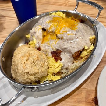 Tasty Biscuit - Chicken fried chicken skillet - Breakfast & Brunch Near Me - St. Charles, Illinois