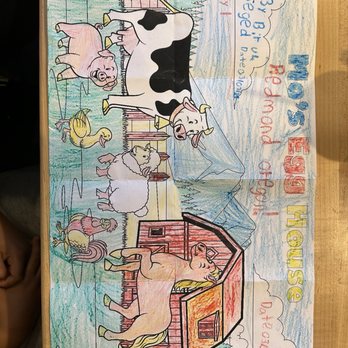 Mo's Egg House - My son's painting :-) - Breakfast & Brunch Near Me - Redmond, Oregon