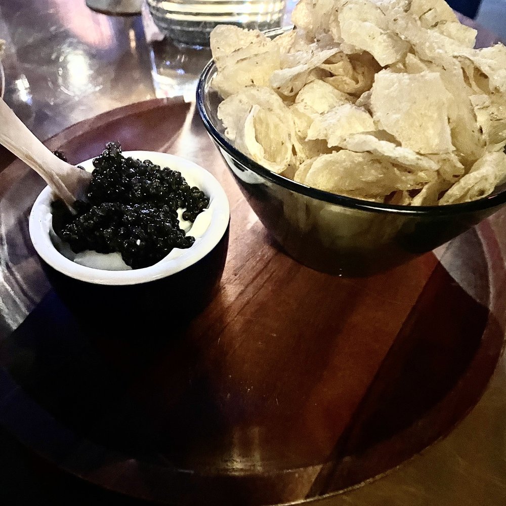 Ginger Rabbit Jazz Lounge - Caviar - smaller portion and chips - Jazz & Blues Near Me - Columbus, Ohio