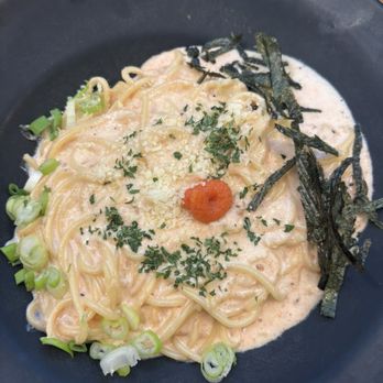 On the Bridge - Mentaiko Cream Spaghetti - Japanese Curry Near Me - San Francisco, California On the Bridge - Mentaiko Cream Spaghetti - Japanese Curry Near Me - San Francisco, California