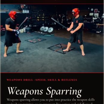 Bushido Ryu Dojo - Live action drill. Weapon sparring. Protective gear and padded weapons allow you to train safely. - Martial Arts Near Me - Dania Beach, Florida Bushido Ryu Dojo - Live action drill. Weapon sparring. Protective gear and padded weapons allow you to train safely. - Martial Arts Near Me - Dania Beach, Florida
