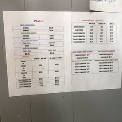 Hung's Seafood Market - Menu