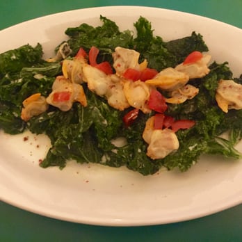 Le Petit Keller - Coques au chou Kale, jus crémé au citron - Japanese Near Me - Paris, 75 Le Petit Keller - Coques au chou Kale, jus crémé au citron - Japanese Near Me - Paris, 75