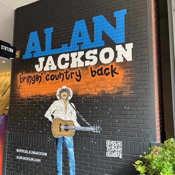 Alan Jackson Mural - Public Art Near Me - Nashville, Tennessee Alan Jackson Mural - Public Art Near Me - Nashville, Tennessee