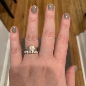 Adiamor - Spacer band with Shared-Prong Eternity Band - Jewelry Near Me - Los Angeles, California Adiamor - Spacer band with Shared-Prong Eternity Band - Jewelry Near Me - Los Angeles, California
