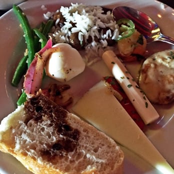 Texas de Brazil - Birmingham - My plate from the salad bar. - Brazilian Near Me - Birmingham, Alabama