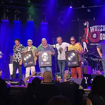 Whisky A Go-Go - When in Rome receiving their platinum records - Music Venues Near Me - West Hollywood, California Whisky A Go-Go - When in Rome receiving their platinum records - Music Venues Near Me - West Hollywood, California