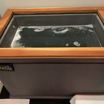 Purify - The cold plunge tub, set at 45F. - Saunas Near Me - Henrico, Virginia