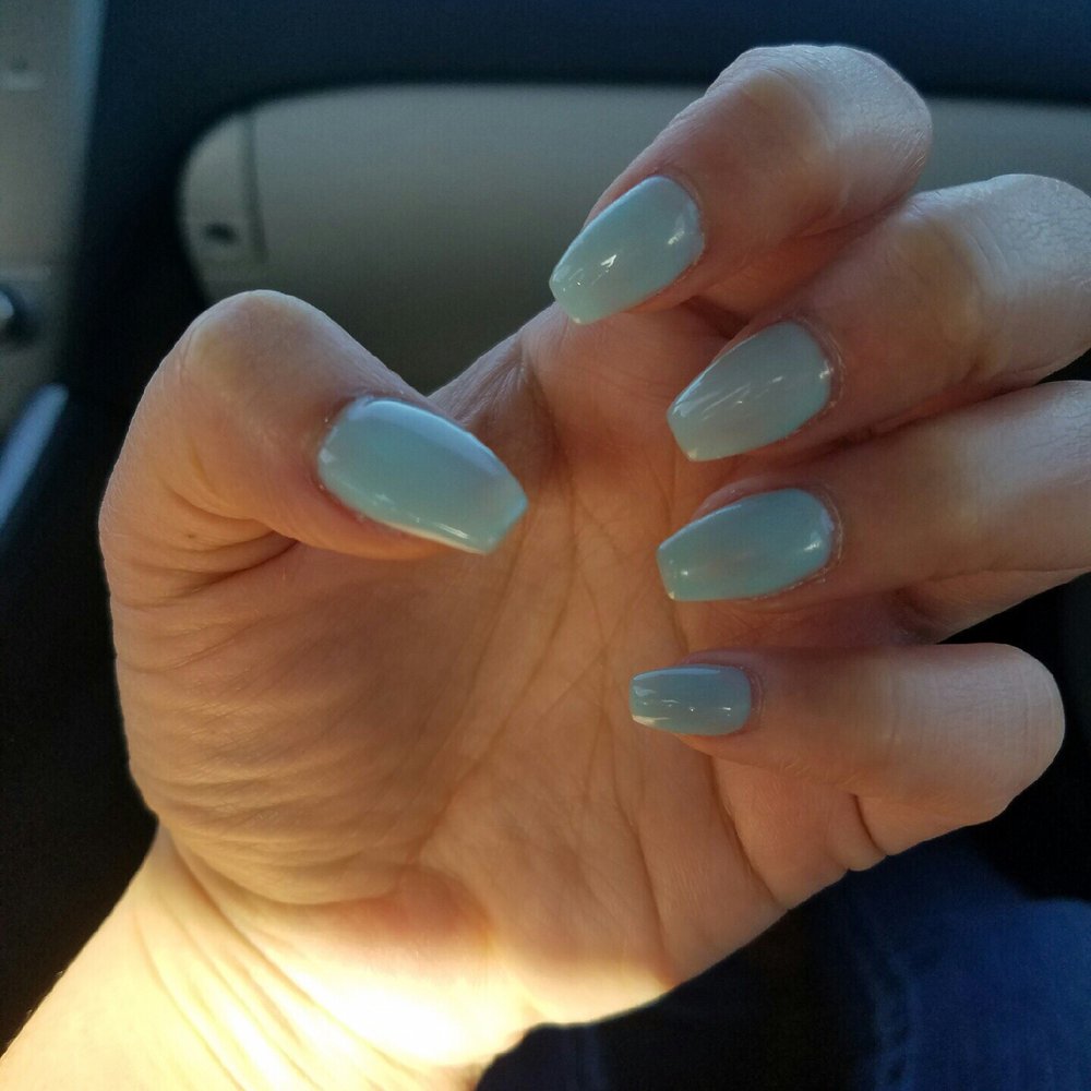 Marlow Nails Studio - Powder blu nails by Lena. Super pretty! - Nail Salons Near Me - Santa Rosa, California Marlow Nails Studio - Powder blu nails by Lena. Super pretty! - Nail Salons Near Me - Santa Rosa, California