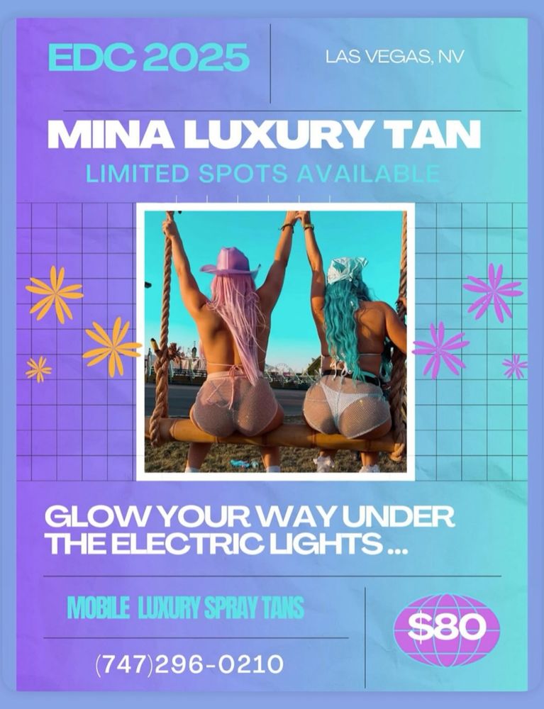 Mina Luxury Tans Logo