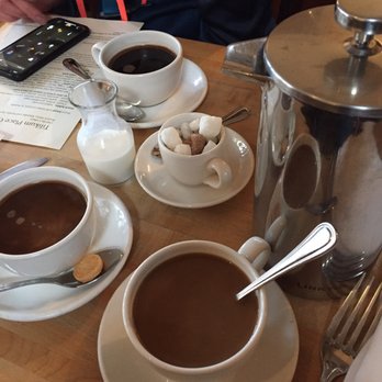 Tilikum Place Cafe - French press ($7) good for 2-3 people! - New American Near Me - Seattle, Washington