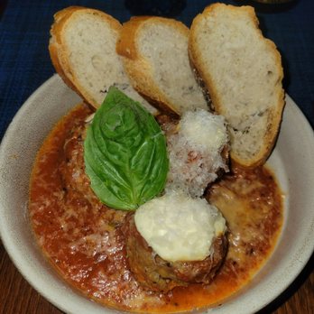 The Independent - Tomato Braised Meatballs - Cocktail Bars Near Me - New York, New York