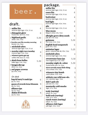 Menu photo 5 71 South Knoxville, TN