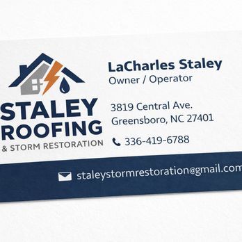 Staley Roofing & Storm Restoration - Roofing Near Me - Greensboro, North Carolina Staley Roofing & Storm Restoration - Roofing Near Me - Greensboro, North Carolina