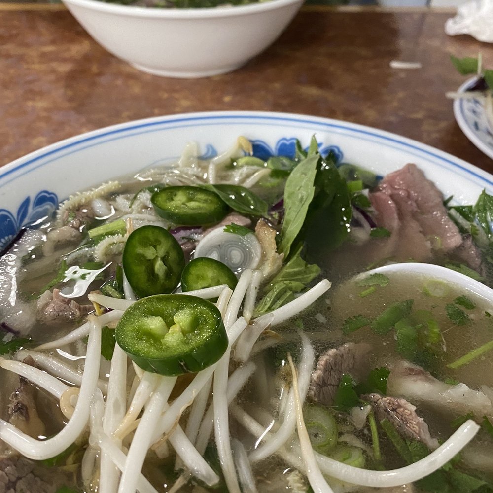 Beef Pho with all the meats, and extra tendon on the side. Yum!! Beef Pho with all the meats, and extra tendon on the side. Yum!!