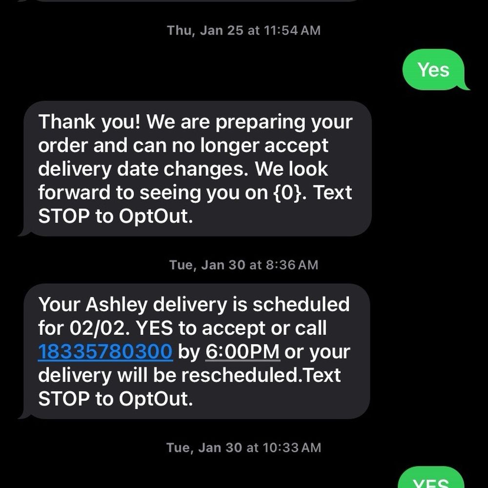 Ashley Store - Kept getting delayed multiple times - Furniture Stores Near Me - Portland, Oregon