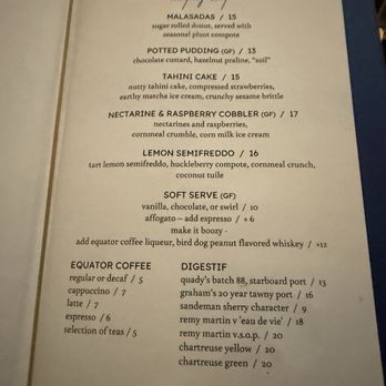 Twelvemonth - Dessert menu - Vegan Near Me - Burlingame, California Twelvemonth - Dessert menu - Vegan Near Me - Burlingame, California